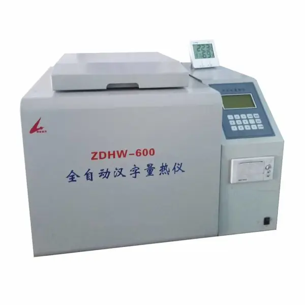 煤质热值检测仪器测煤炭热值的ZDHW-C600型全自动汉字量热仪