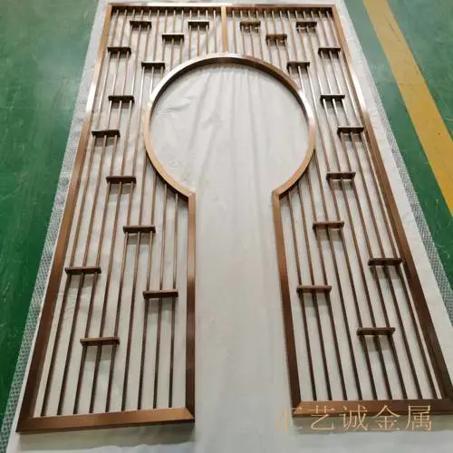 不锈钢金属制品 屏风 家具 汇艺城