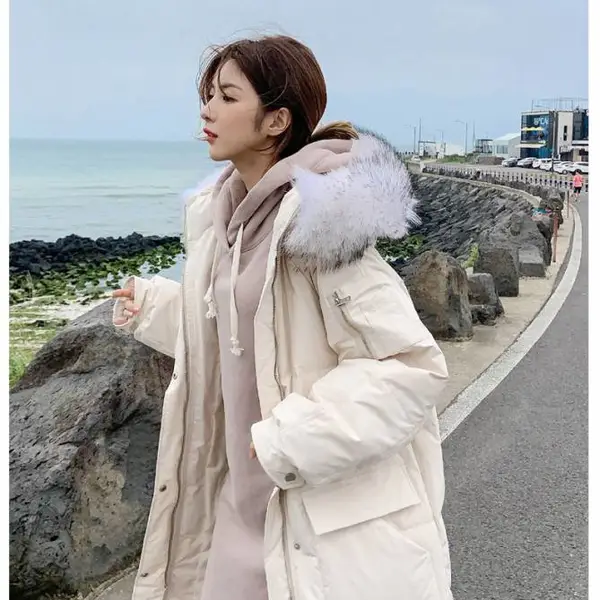 棉服厂家 羽绒服棉服外套品牌折扣***连锁女装尾货走份批发 走份棉服批发货源