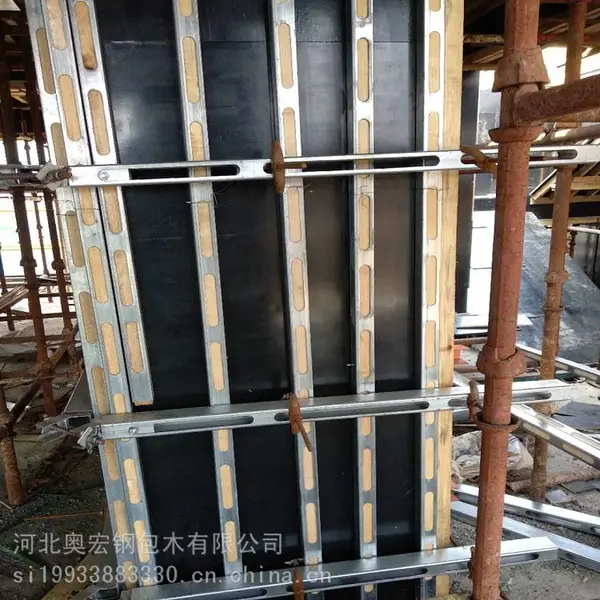 奥宏钢包木工地建筑新型材料钢木复合节能环保耐用