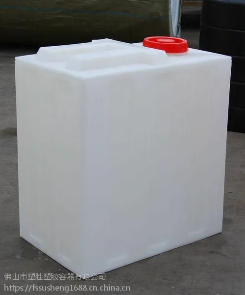 厂家直销 40L方形加药箱 塑料搅拌桶搅拌罐 pe水箱储罐储药罐
