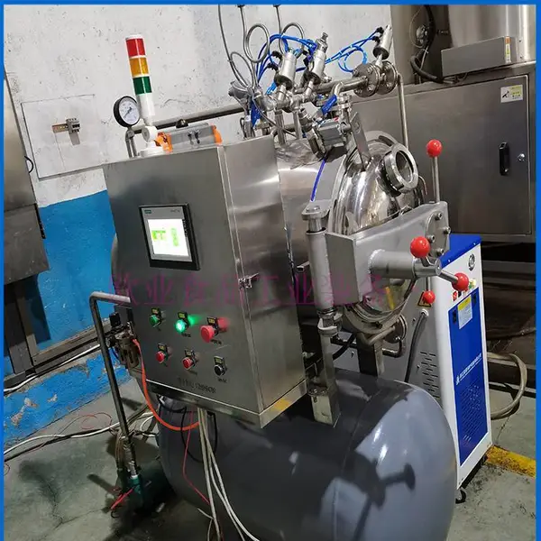 莱阳黄金梨脆片加工设备 苹果脆片真空膨化机 非油炸膨化设备