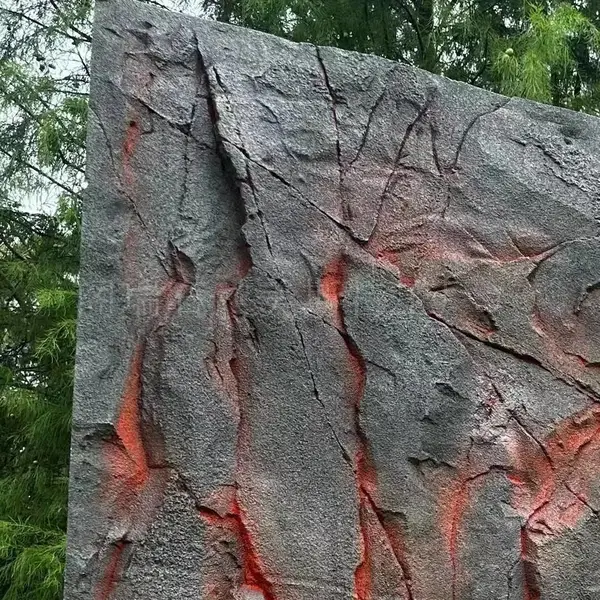 辽宁fpc城墙石餐厅工装仿真石皮大板颜色可定制