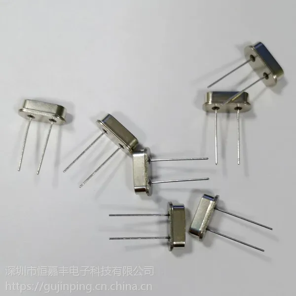 直插两脚无源晶振49S封装6.7458Mhz负载20PF精度20PPM
