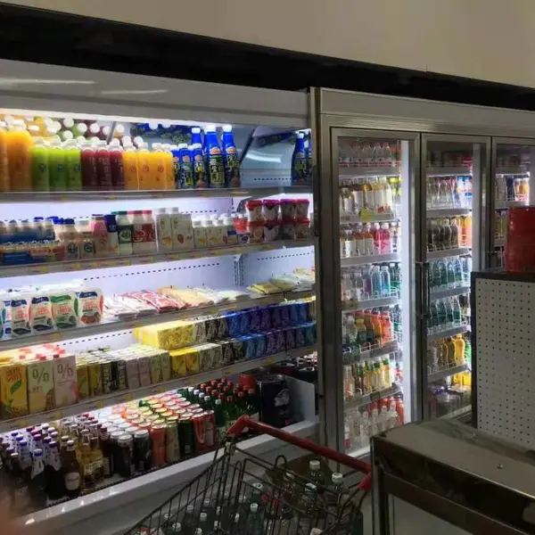 饭店冷柜冷风柜冷藏展示柜超市便利店饮料柜