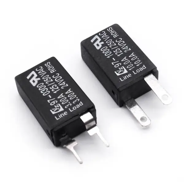 小型电流过载保护器 97系列 PCB电路板插件式过载保护器