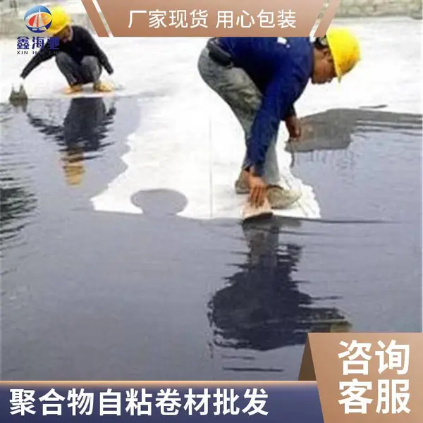 ***交叉膜自粘防水卷材 新型复合材料 海驰防水供应
