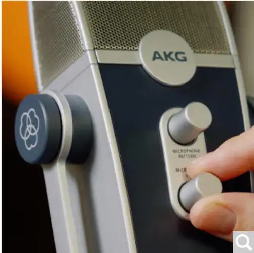 AKG 爱科技莱拉LYRA USB电容麦克风 主播手机直播录音配音播音话筒 Lyra标配+OTG转接线(苹果口)