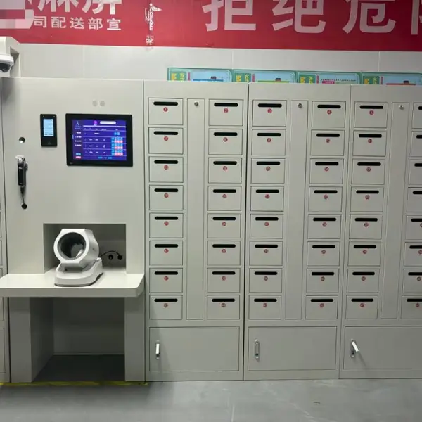 优维创智能汽车钥匙管理柜 人脸指纹识别 酒精血压检测 对接钉钉 ERP派车