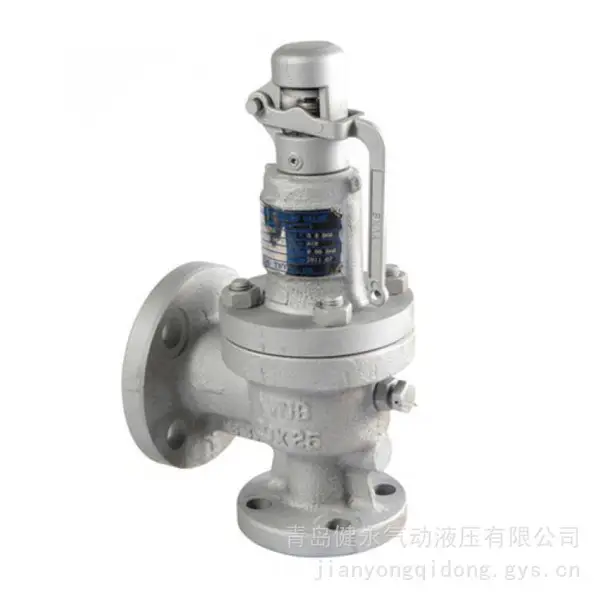 YNV 球墨铸铁法兰安全阀 FSV-1F 标准蒸汽锅炉压力容器全启式泄压阀