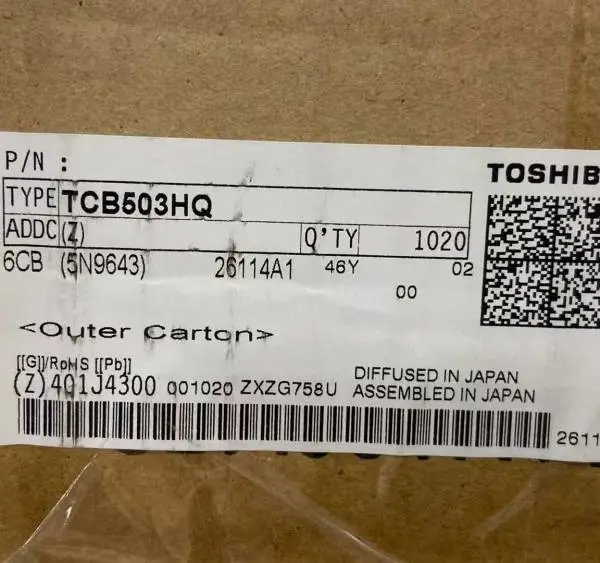 东芝 TCB503HQ ZIP25 汽车音响功放芯片 4声道 车规级 原装现货