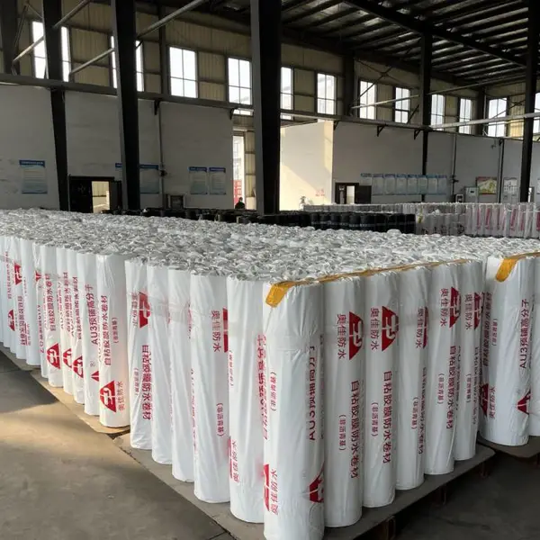 高分子片材 1.2mm厚非沥青基自粘胶膜防水卷材 预铺