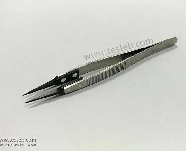 瑞士Erem 258SA镊子尖部0.6mm树脂防静电耐高温250℃