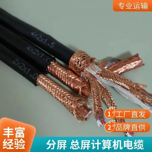ZRC-DJVP2VP2-22-计算机电缆 铜丝屏蔽提供电磁干扰防护