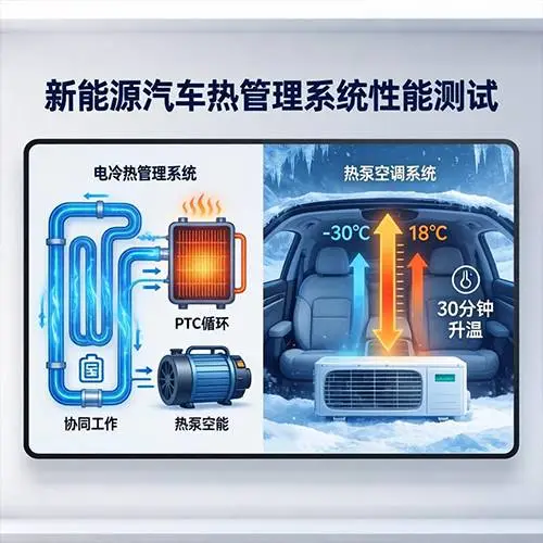 云沛科技新能源汽车热管理系统性能测试焓差实验室