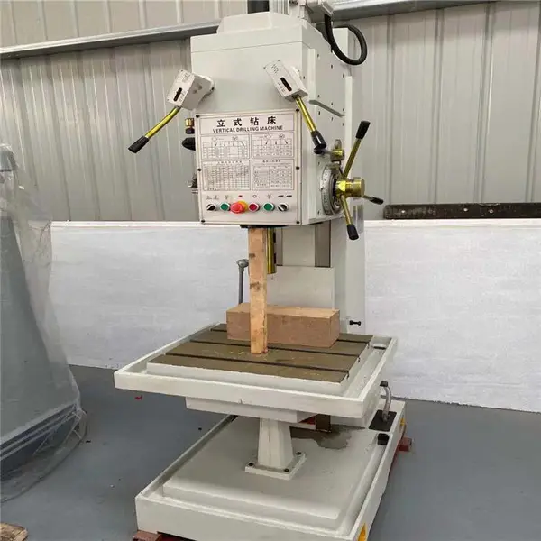广纳机床 Z5150立式钻床方形立柱 十字移动工作台可选