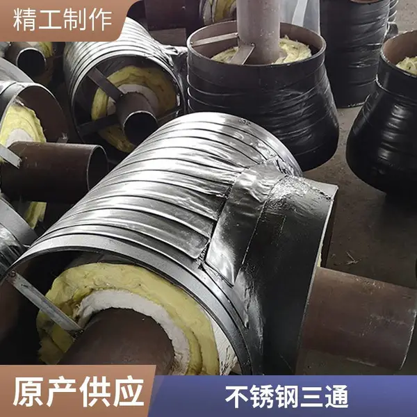 tpep防腐三通焊接连接环氧粉末防腐碳钢不锈钢天然气电力天翔成