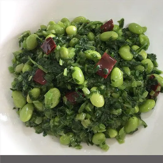 雪菜毛豆 / 雪菜笋丝 200g/袋*20包 南湖船菜牌 开袋即食 调制调味蔬菜 餐饮酒店预制菜成品
