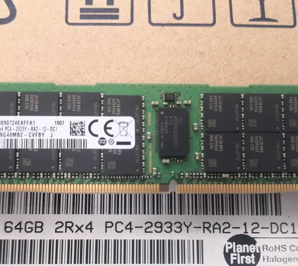 三星服务器内存条DDR4 64G 2RX4 2933 RECC