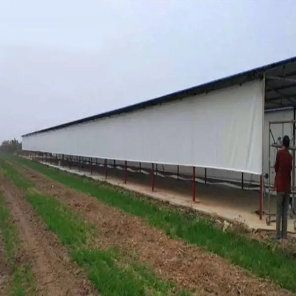 广西四川河南PVC猪舍卷帘价格 批发养殖鸡舍牛场猪场卷帘布