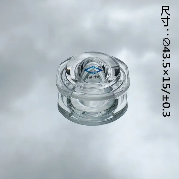 非常灯 LED灯具异形玻璃透镜 大功率LED玻璃透镜