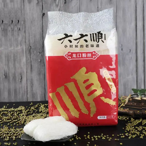 六六顺龙口粉丝特产绿豆粉条扇贝海鲜瑶柱蒜蓉米线细粉