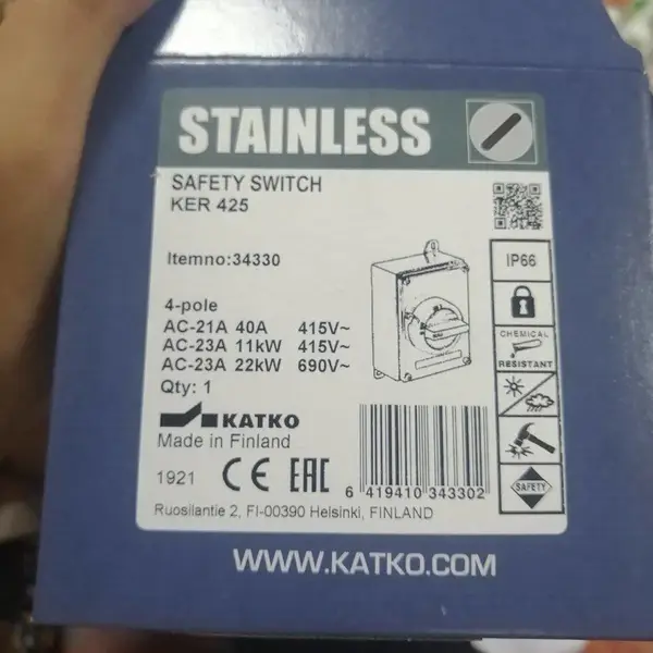 ��Ӧ�¹�katko ��ȫ���� KER 425S IP69K