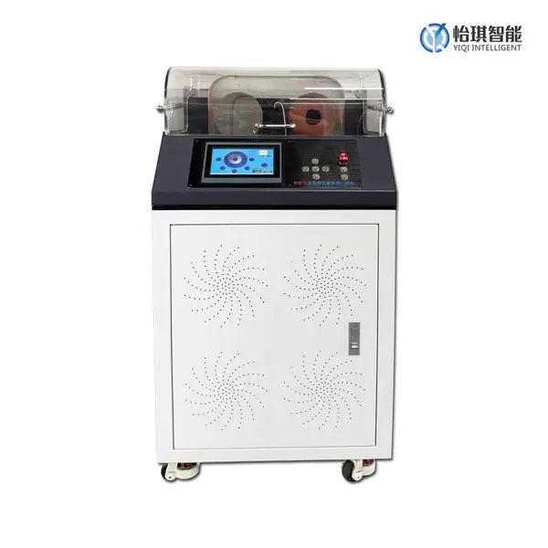 怡琪智能水冷新能源端子截面分析仪使用七寸触摸系统一键切割研磨