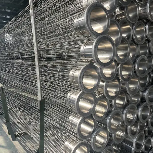 【鑫泉环保材料】盐城316L不锈钢袋笼 除尘器骨架耐高温冶金行业配套