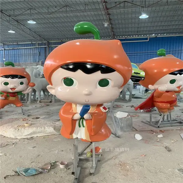 中山玻璃钢雕塑卡通 户外景观园林卡通雕塑定做