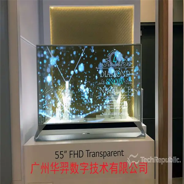55寸LG原装面板OLED透明屏全彩显示屏 自发光技术OLED显示屏 更直观
