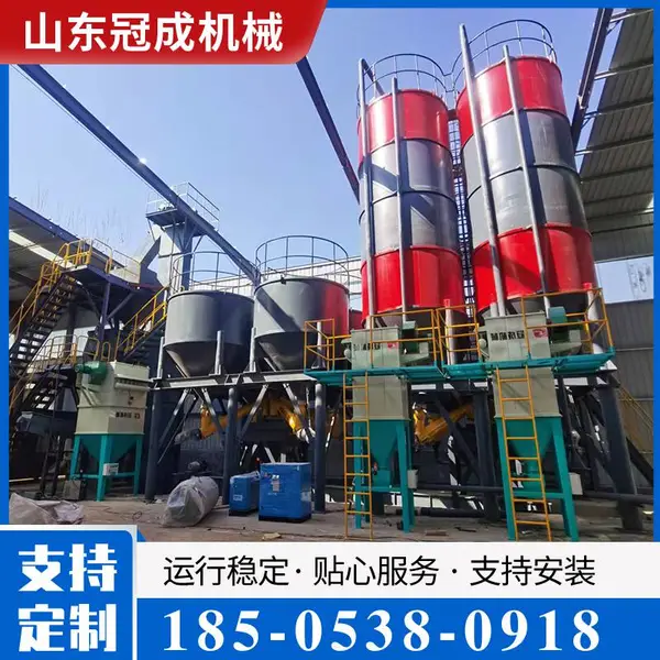 小型干粉砂浆设备特种砂浆腻子粉砌筑抹灰砂浆预拌砂浆生产线