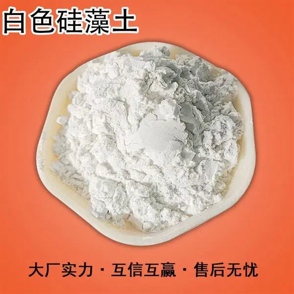 现货批发硅藻土助滤剂吸附剂白色粉末涂料染料水处理助剂