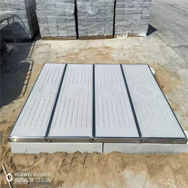同华供应扣槽式电缆沟盖板 严丝合缝防水防沙 电力项目批量定制