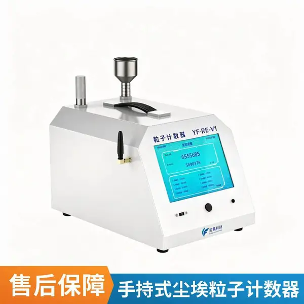 手提款粒子计数器 智能型 温湿度测量 无尘室日常监测仪器