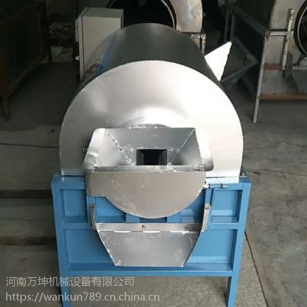 大型菜籽炒籽机自动翻炒 电机热滚筒自动恒温大豆炒籽机 油坊专用