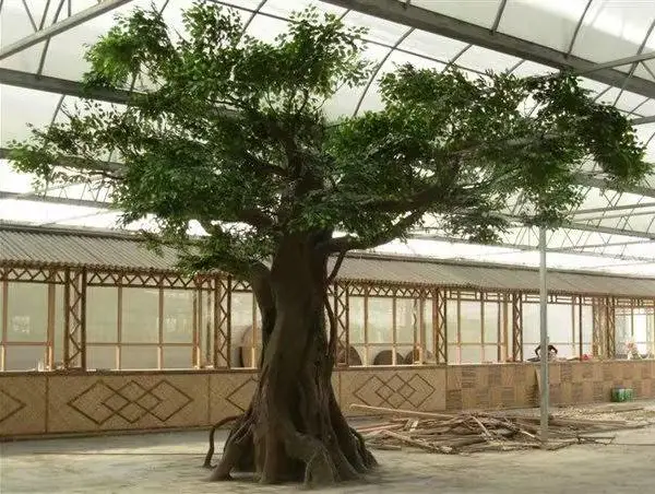 假树假山制作厂家室内外人工造景效果逼真完工付款