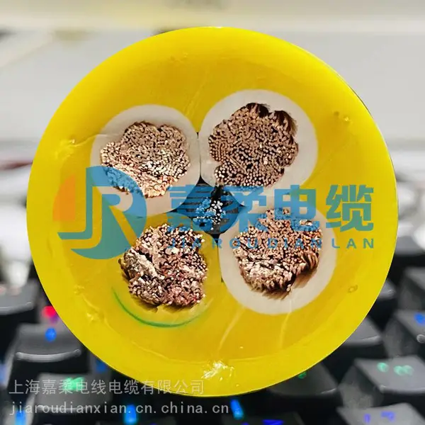 供应RVV-NBR双层卷筒电缆4X16带钢丝卷筒电缆线
