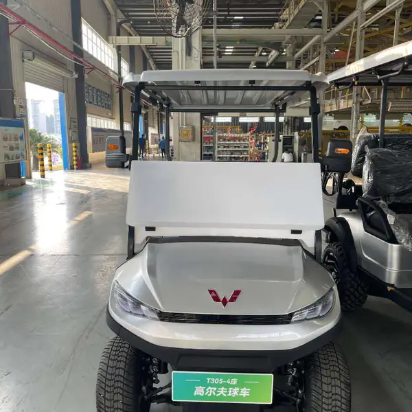 五菱4座贵州高尔夫球车 现货供应 景区球场园区接待四轮电动代步车