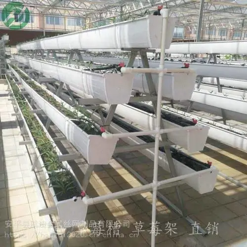 定制无土栽培槽/A字架草莓种植槽/提高经济效益/