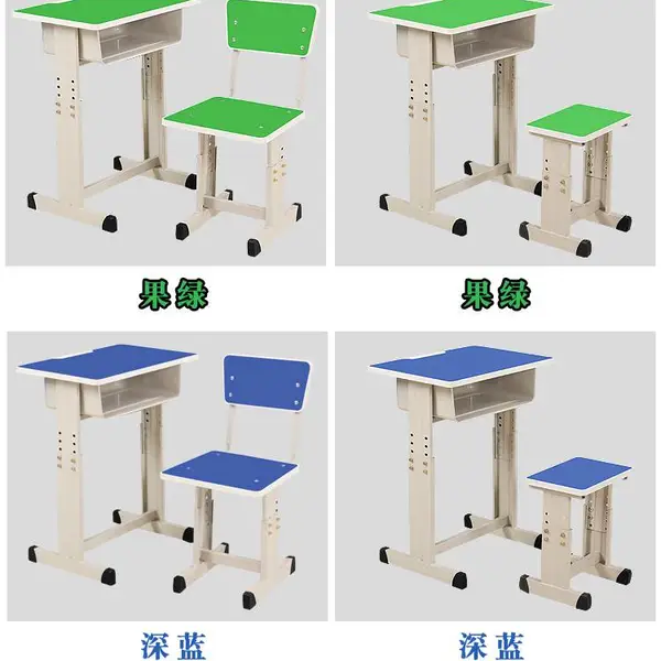 供应学生课桌椅课桌椅托管班桌椅学生课桌椅