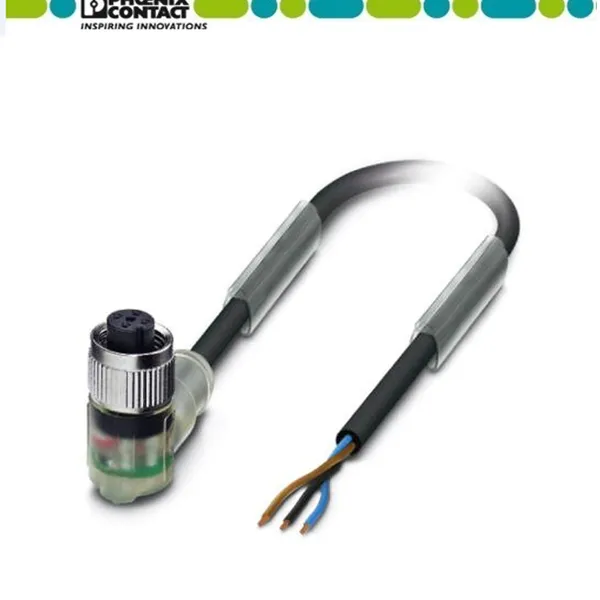 菲尼克斯传感器/执行器连接器SACC-M12FR-4SC 一级代理