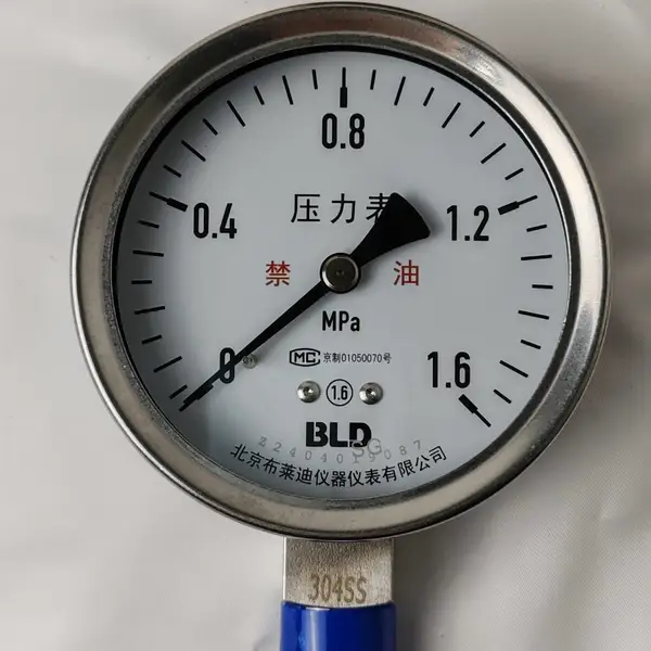 BLD|布莱迪不锈钢压力表YTH-100.531|YTH-150|YTH-63氧气禁油现货