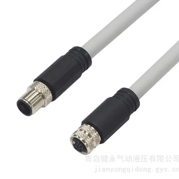韩国三元 SAMWON?ACT IONET 预制工业电源线缆 M12L?A46?V010