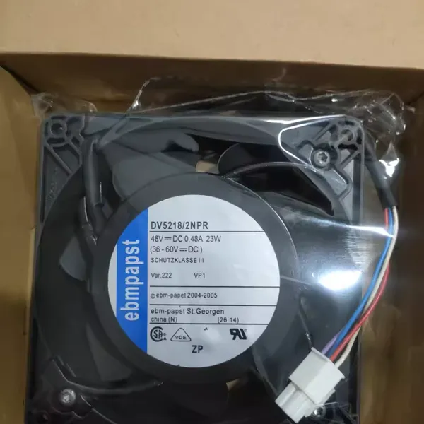 DV5218/2NPR 12738排风扇 48V 23W KONE通力电梯变频器风扇 直径12.7厘米风机