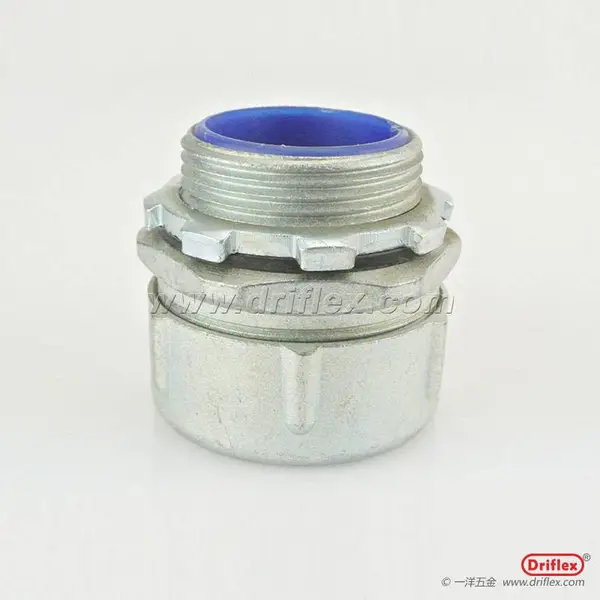 WBG普利卡金属软管接头锌铝合金外丝直头内径24-83mm