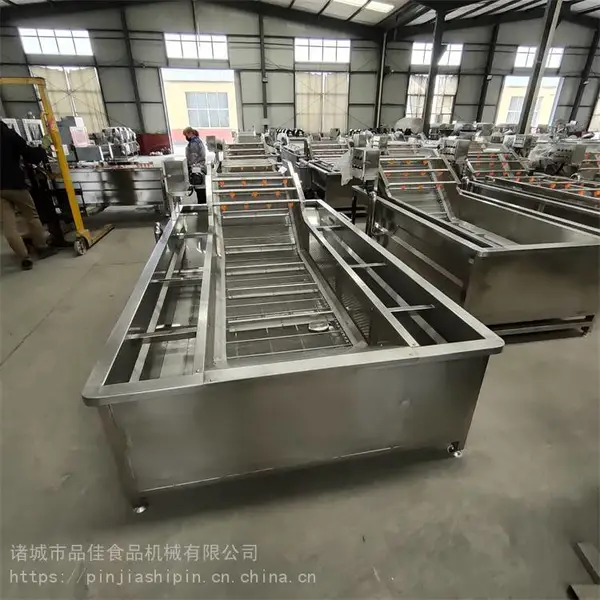 金针菇蘑菇白菇海鲜菇清洗设备线,定做各种食品清洗机150 6636 9341