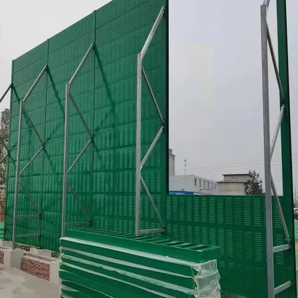 供应出风口消音片城市道路隔音声屏障机房设备隔音墙百叶孔隔音板