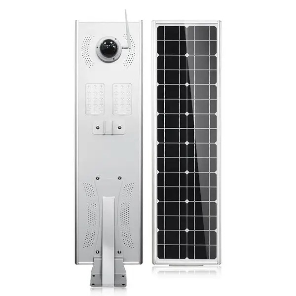 4G监控路灯 一体化太阳能监控路灯 监控款太阳能路灯 带摄像头太阳能路灯 200万摄像