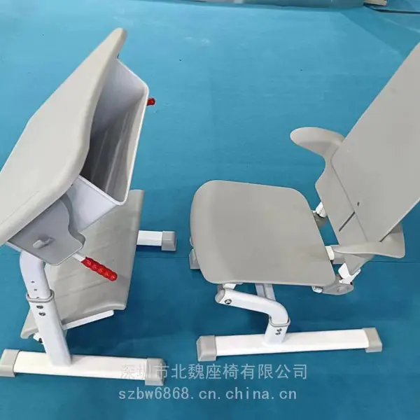 深圳学校午休时间课桌椅 能睡觉的午休的椅子 多功能使用学习课桌